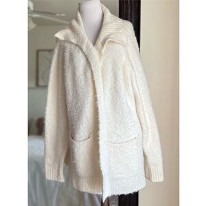 Anthropologie Cream Sweater